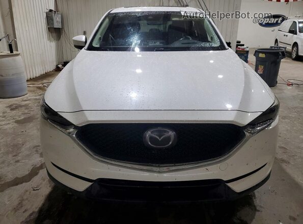JM3KFADM0J1448185 2018 MAZDA CX-5 White Widok z przodu