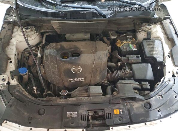 JM3KFADM0J1448185 2018 MAZDA CX-5 White Widok komory silnika