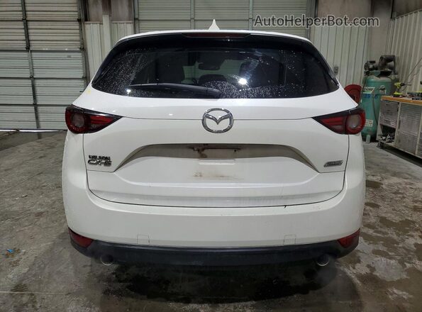 JM3KFADM0J1448185 2018 MAZDA CX-5 White Widok z tyłu