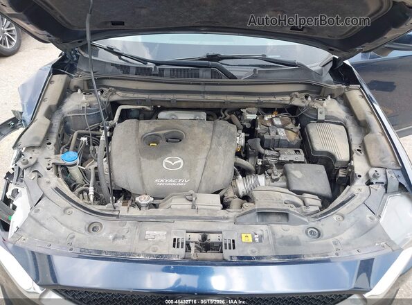 JM3KFADM0K1556825 2019 MAZDA CX-5 Blue Rear view