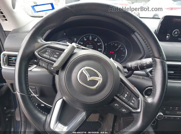 JM3KFADM0K1556825 2019 MAZDA CX-5 Blue Dashboard view