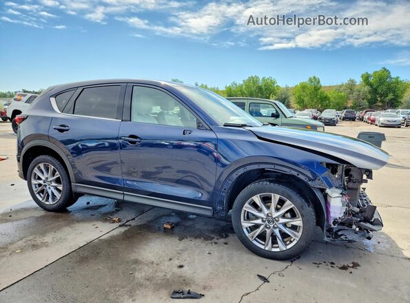JM3KFADM0M1322994 2021 MAZDA CX-5 Blue Առջևի աջ