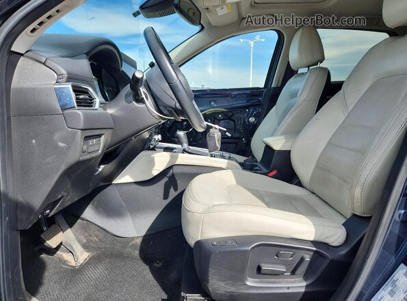 JM3KFADM0M1322994 2021 MAZDA CX-5 Blue Սալոնի դիմացի տեսք