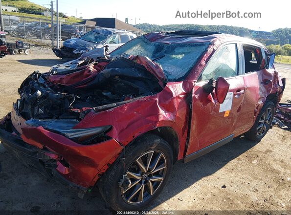 JM3KFADM1J0378038 2018 MAZDA CX-5 Красный Передняя левая четверть