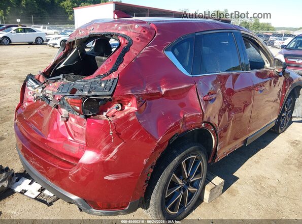 JM3KFADM1J0378038 2018 MAZDA CX-5 Красный Задняя правая четверть
