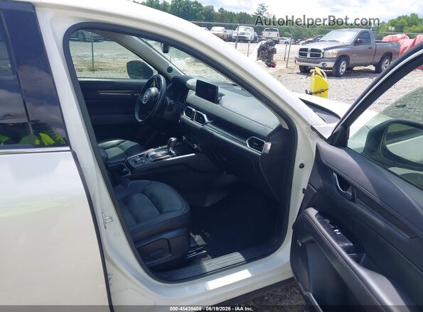 JM3KFADM1M1341537 2021 MAZDA CX-5 White Widok wnętrza z przodu