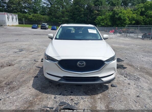 JM3KFADM1M1341537 2021 MAZDA CX-5 White Widok deski rozdzielczej