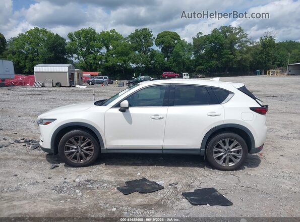 JM3KFADM1M1341537 2021 MAZDA CX-5 White Widok wnętrza z tyłu