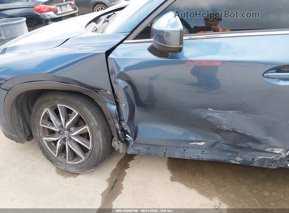 JM3KFADM2J0316633 2018 MAZDA CX-5 Blue Front view