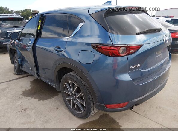 JM3KFADM2J0316633 2018 MAZDA CX-5 Blue Rear left