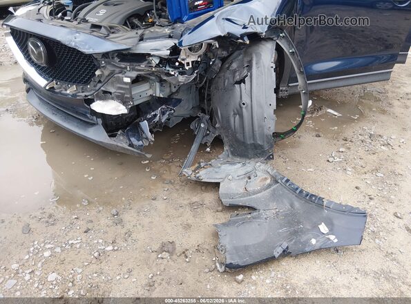 JM3KFADM2K1549181 2019 MAZDA CX-5 Dark Blue Դիմացի տեսք