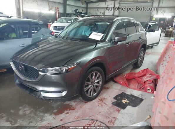 JM3KFADM2K1670986 2019 MAZDA CX-5 Gray Առջևի ձախ երեք քառորդ տեսարան