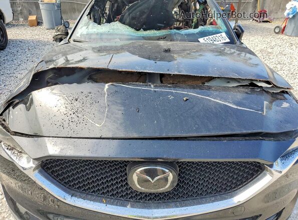 JM3KFADM2L0800983 2020 MAZDA CX-5 Black უკანა სალონის ხედი