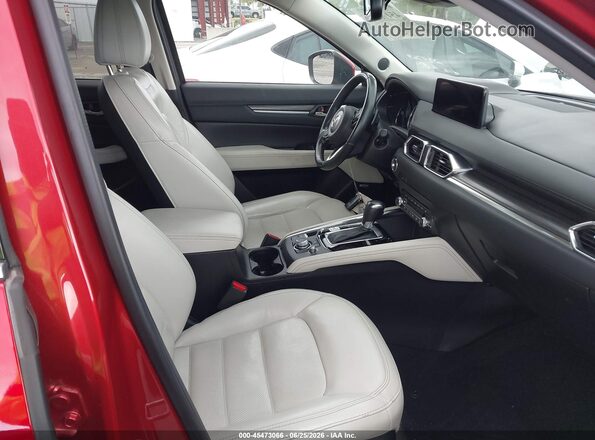 JM3KFADM2M0338748 2021 MAZDA CX-5 Red Widok wnętrza z przodu