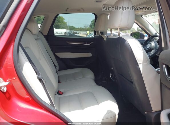 JM3KFADM4J0321395 2018 MAZDA CX-5 Red Widok naklejki z numerem VIN