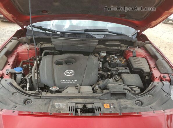 JM3KFADM4J0343414 2018 MAZDA CX-5 Красный Вид подкапотного пространства