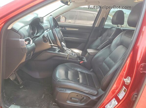 JM3KFADM4J0343414 2018 MAZDA CX-5 Красный Вид салона спереди