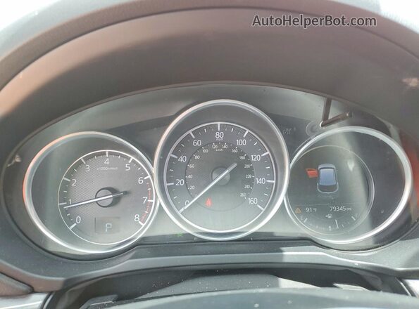 JM3KFADM4J0343414 2018 MAZDA CX-5 Красный Вид щитка приборов