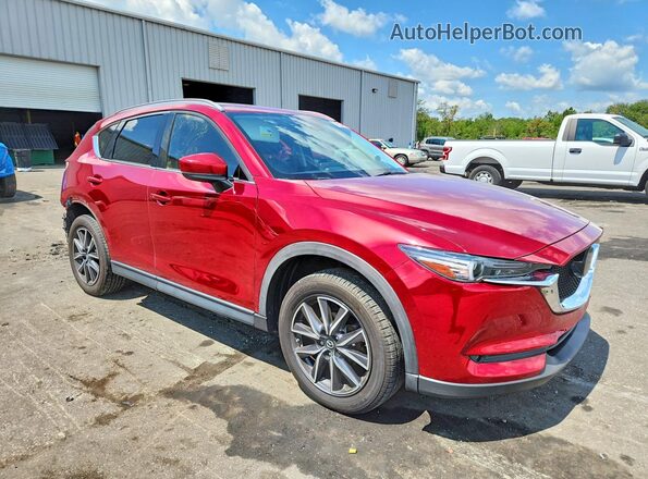 JM3KFADM4J1372177 2018 MAZDA CX-5 Red Przód prawy
