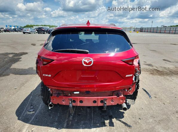JM3KFADM4J1372177 2018 MAZDA CX-5 Red Widok z tyłu