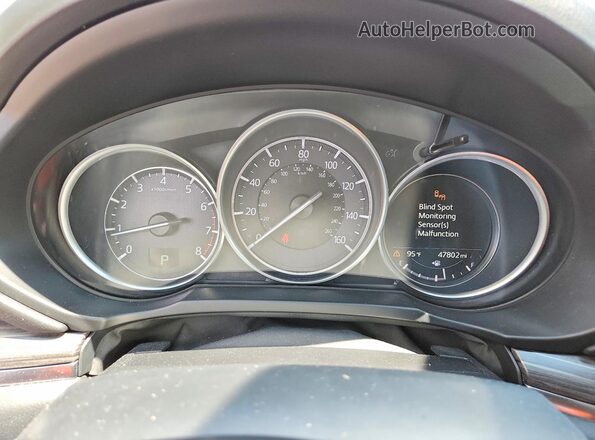 JM3KFADM4J1372177 2018 MAZDA CX-5 Red Widok zestawu wskaźników