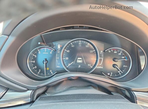 JM3KFADM4L0752435 2020 MAZDA CX-5 Red ხელსაწყოთა პანელის ხედი