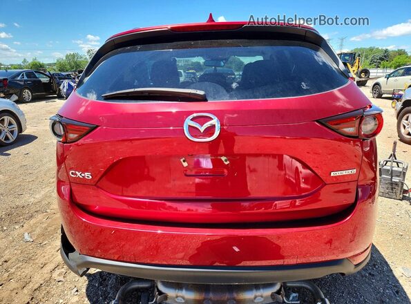 JM3KFADM4L0752435 2020 MAZDA CX-5 Red უკანა ხედი