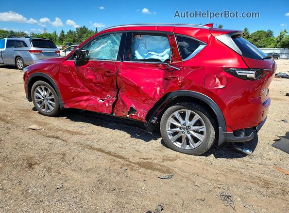 JM3KFADM4L0752435 2020 MAZDA CX-5 Red უკანა მარცხენა