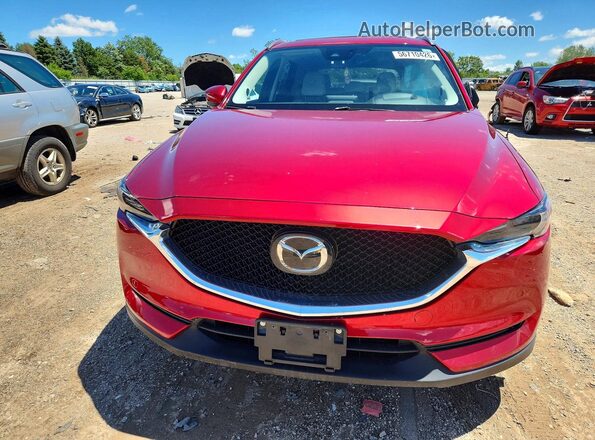 JM3KFADM4L0752435 2020 MAZDA CX-5 Red წინა ხედი