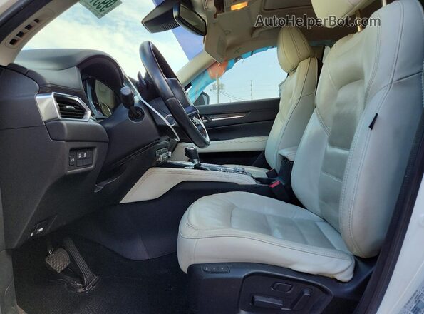 JM3KFADM4L0835511 2020 MAZDA CX-5 White Սալոնի դիմացի տեսք