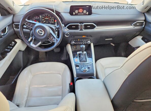 JM3KFADM4L0835511 2020 MAZDA CX-5 White Առջևի վահանակի տեսք