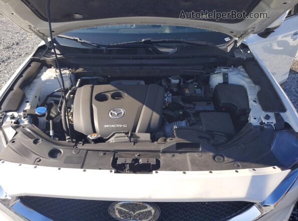 JM3KFADM4M0304861 2021 MAZDA CX-5 White Вид підкапотного простору