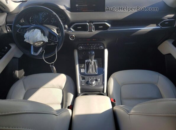 JM3KFADM4M0304861 2021 MAZDA CX-5 White Вид панелі приладів