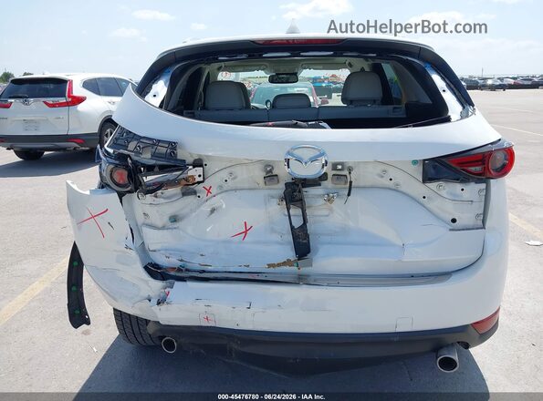 JM3KFADM5J0422705 2018 MAZDA CX-5 White Widok z przodu