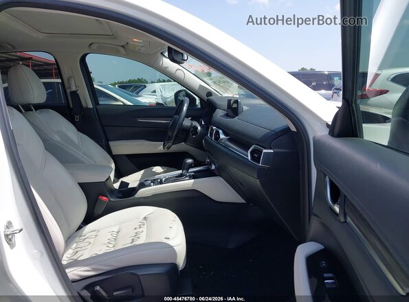 JM3KFADM5J0422705 2018 MAZDA CX-5 White Widok wnętrza z przodu
