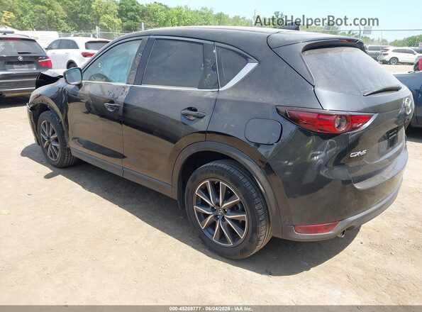 JM3KFADM5J1334554 2018 MAZDA CX-5 Черный Задняя левая четверть