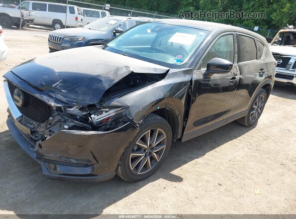 JM3KFADM5J1334554 2018 MAZDA CX-5 Черный Передняя левая четверть