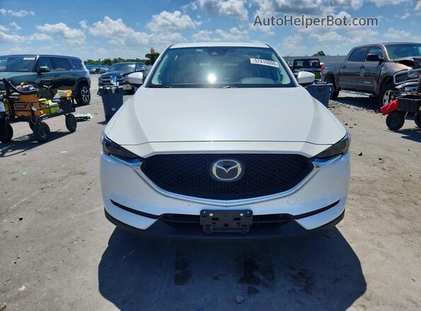 JM3KFADM5K1502128 2019 MAZDA CX-5 White Widok z przodu