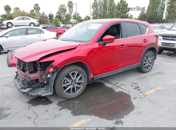 JM3KFADM6J0302864 2018 MAZDA CX-5 Red Передня ліва чверть
