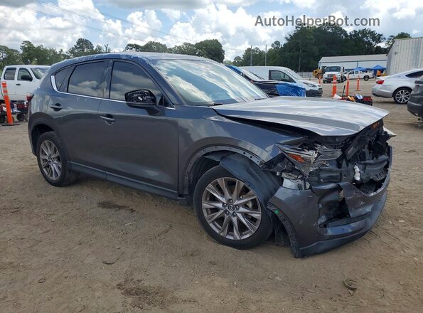 JM3KFADM6K1500145 2019 MAZDA CX-5 Серый Передняя правая четверть