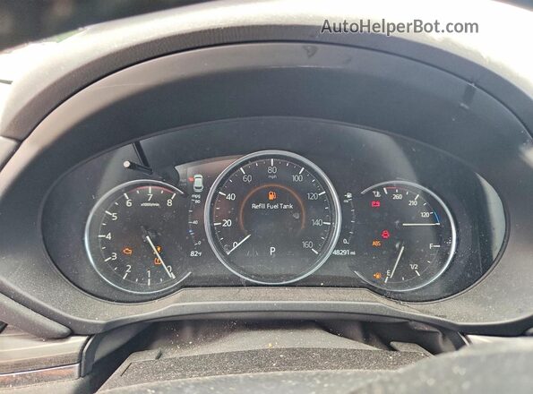 JM3KFADM6M0352040 2021 MAZDA CX-5 White ხელსაწყოთა პანელის ხედი