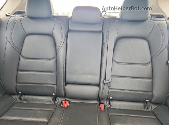 JM3KFADM6M0352040 2021 MAZDA CX-5 White უკანა სავარძლების ხედი