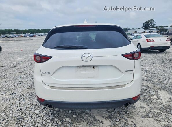 JM3KFADM6M0352040 2021 MAZDA CX-5 White უკანა ხედი