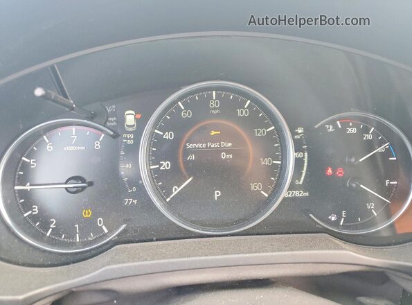 JM3KFADM7K0663246 2019 MAZDA CX-5 Черный Вид щитка приборов