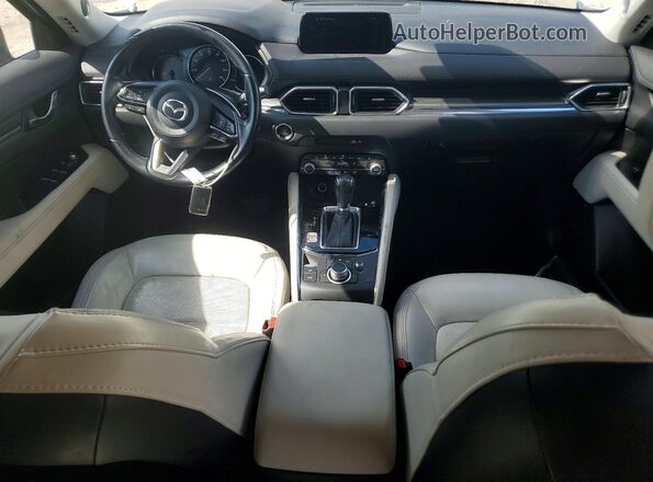 JM3KFADM7L0724323 2020 MAZDA CX-5 White Dashboard view