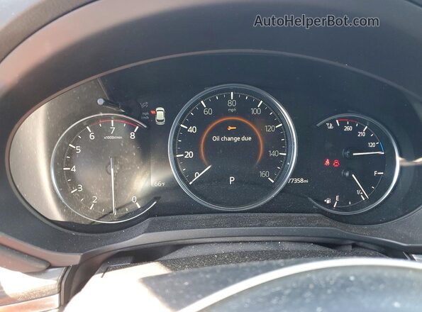 JM3KFADM7M0400192 2021 MAZDA CX-5 Blue Вид щитка приладів