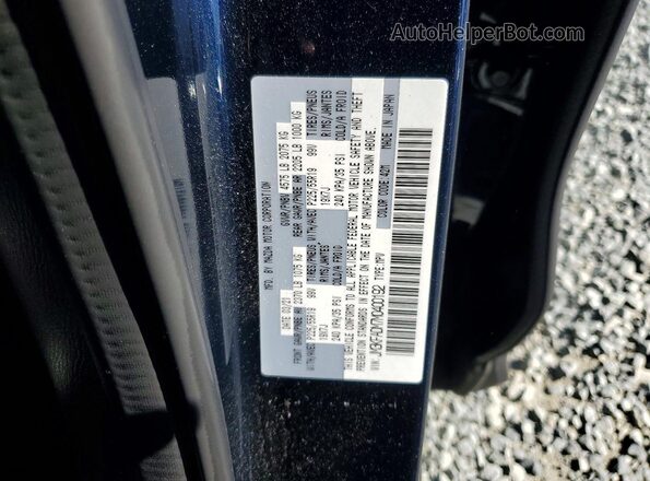 JM3KFADM7M0400192 2021 MAZDA CX-5 Blue Вид наклейки з VIN-кодом