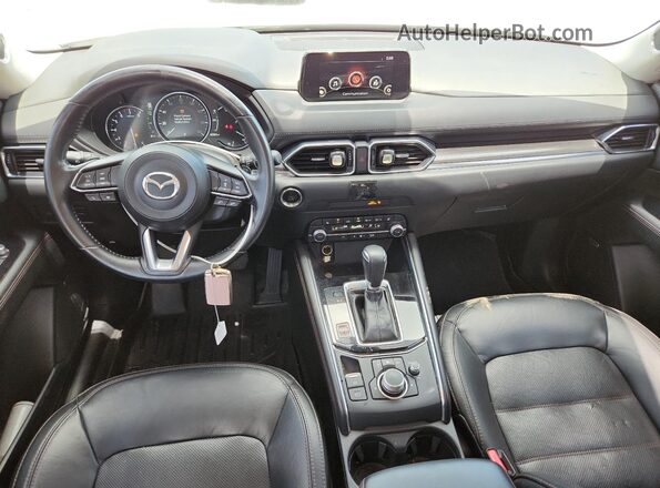 JM3KFADM8L1778174 2020 MAZDA CX-5 White Առջևի վահանակի տեսք