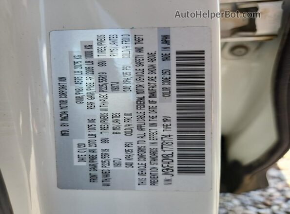 JM3KFADM8L1778174 2020 MAZDA CX-5 White Սալոնի 360 աստիճան տեսք