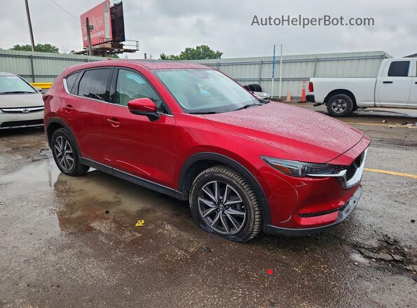 JM3KFADM9J0414915 2018 MAZDA CX-5 Бордовый Передняя правая четверть